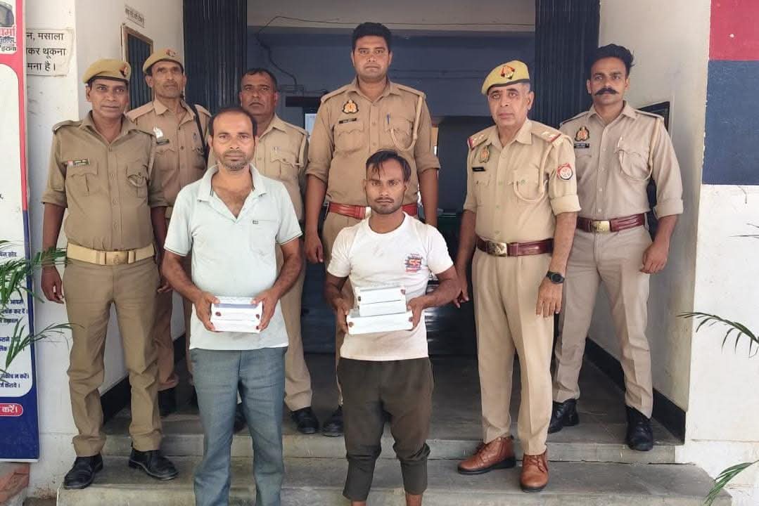 भर्थना पुलिस की सराहनीय कार्यवाही, टप्पेबाज गिरोह के दो सदस्य गिरफ्तार।। 319