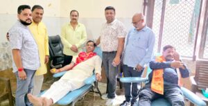 सेवा पखवाड़ा में रक्तदान शिविर भाजपा के सेवा संकल्प का प्रतीक : आदेश चौहान 274